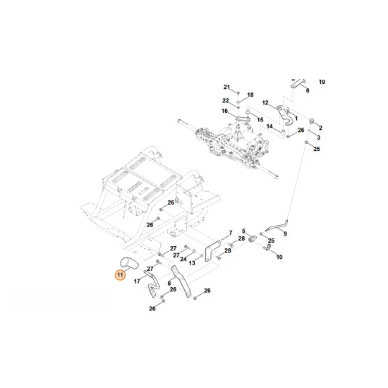 STIHL  Uchwyt 6160 703 6600